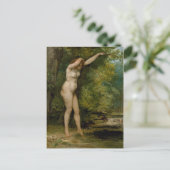 Gustave Courbet | De jonge bather Briefkaart (Staand voorkant)