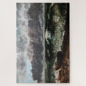 Gustave Courbet - De stormachtige zee / De golf Legpuzzel (Verticaal)