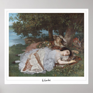 Gustave Courbet Fijne Kunst #96 Poster