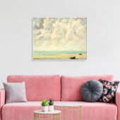 Gustave Courbet | Het Zee Calm Canvas Afdruk (Insitu (Woonkamer))