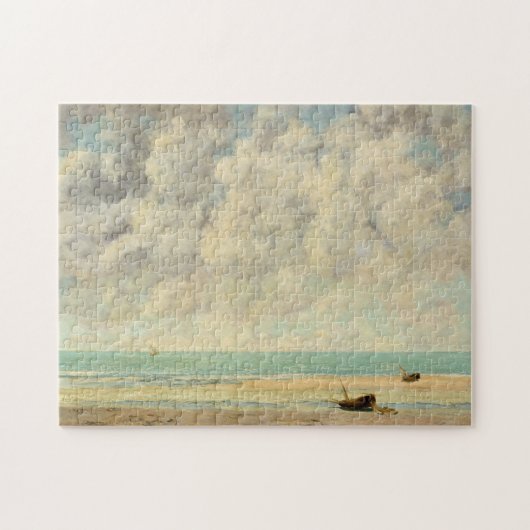 Gustave Courbet | Het Zee Calm Legpuzzel (Horizontaal)