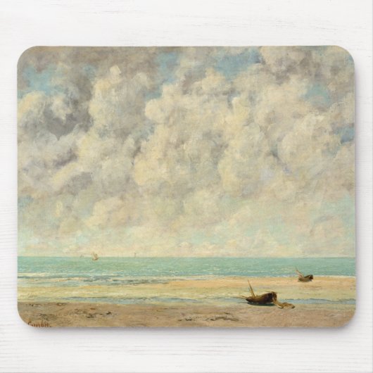 Gustave Courbet | Het Zee Calm Muismat (Voorkant)