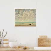 Gustave Courbet | Het Zee Calm Poster (Keuken)