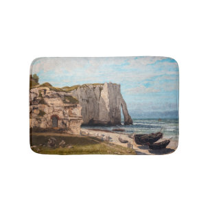 Gustave Courbet - Kliffen bij Etretat na storm Badmat