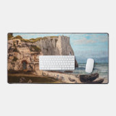 Gustave Courbet - Kliffen bij Etretat na storm Bureaumat (Keyboard & Muis)
