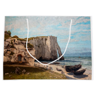 Gustave Courbet - Kliffen bij Etretat na storm Groot Cadeauzakje