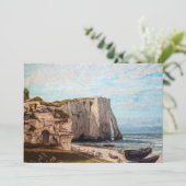 Gustave Courbet - Kliffen bij Etretat na storm Kaart (Staand voorkant)