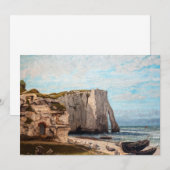 Gustave Courbet - Kliffen bij Etretat na storm Kaart (Voorkant / Achterkant)