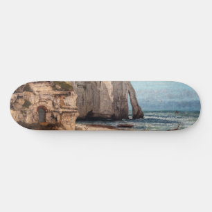 Gustave Courbet - Kliffen bij Etretat na storm Persoonlijk Skateboard