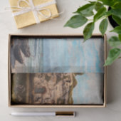 Gustave Courbet - Kliffen bij Etretat na storm Tissuepapier (Geschenk)