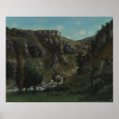 Gustave Courbet - Laloue Valley Poster (Voorkant)