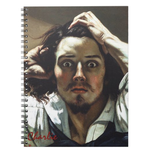 Gustave Courbet Le Désespéré _ Personalized Notitieboek (Voorkant)