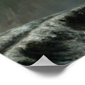 Gustave Courbet - Marine: The Waterspout Poster (Hoek)