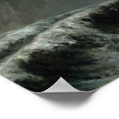 Gustave Courbet - Marine: The Waterspout Poster (Hoek)