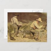 Gustave Courbet Painting Briefkaart (Voorkant / Achterkant)