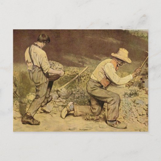 Gustave Courbet Painting Briefkaart (Voorkant)