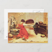 Gustave Courbet Painting Briefkaart (Voorkant / Achterkant)