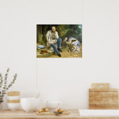 Gustave Courbet - Pierre Proudhon & Kinderen Poster (Keuken)