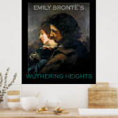Gustave Courbet schildert Heathcliff en Cathy? Poster (Keuken)