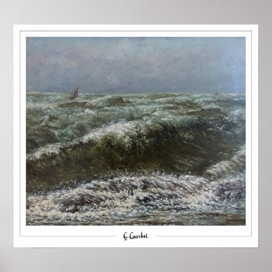 Gustave Courbet Schone Kunsten #183 Poster (Voorkant)