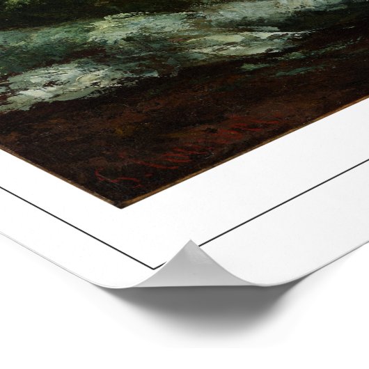 Gustave Courbet Schone Kunsten #331 Poster (Hoek)