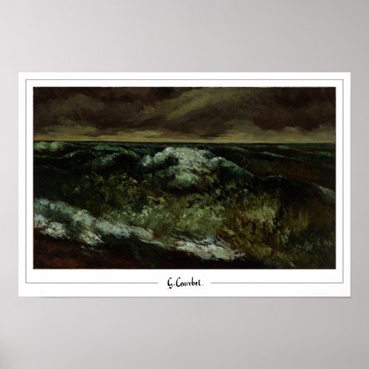 Gustave Courbet Schone Kunsten #331 Poster (Voorkant)
