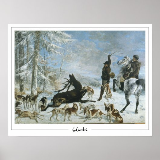 Gustave Courbet Schone Kunsten #421 Poster (Voorkant)