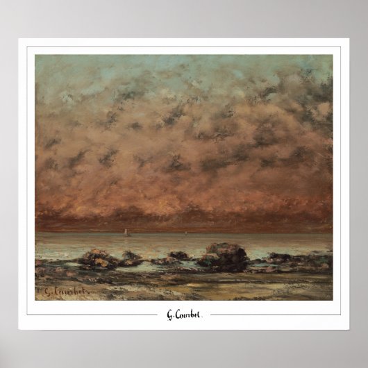 Gustave Courbet Schone Kunsten #705 Poster (Voorkant)