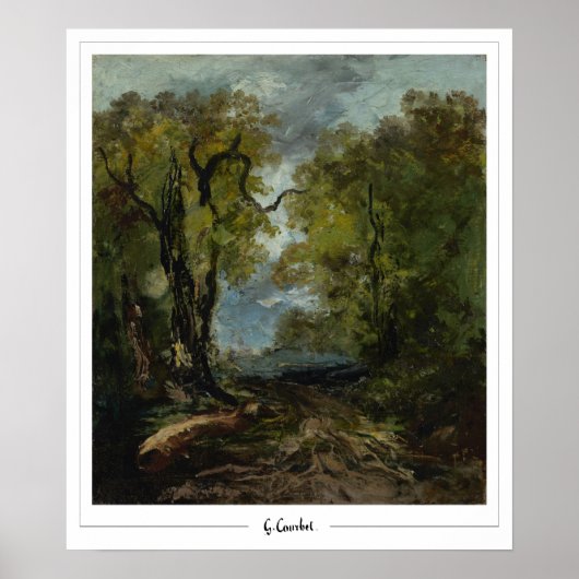 Gustave Courbet Schone Kunsten #917 Poster (Voorkant)