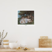 Gustave Courbet Schone Kunsten #96 Poster (Keuken)