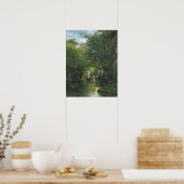 Gustave Courbet - The Bremen Creek 1866 Poster (Keuken)