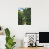 Gustave Courbet - The Bremen Creek 1866 Poster (Thuiskantoor)