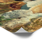 Gustave Courbet | The Cliffs of Etretat, the Port Poster (Hoek)