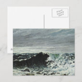 Gustave Courbet - The Wave Briefkaart (Voorkant / Achterkant)