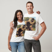 Gustave Courbet, The Wrestlers T-shirt (Unisex)
