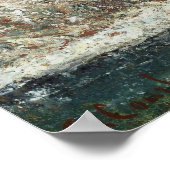 Gustave Courbet - Winter Landscape Poster (Hoek)