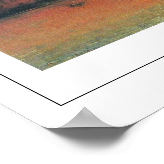 Gustave Courbet Zedign Art Poster #128-2 (Hoek)