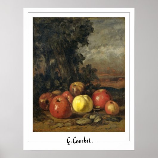 Gustave Courbet Zedign Art Poster #153-2 (Voorkant)