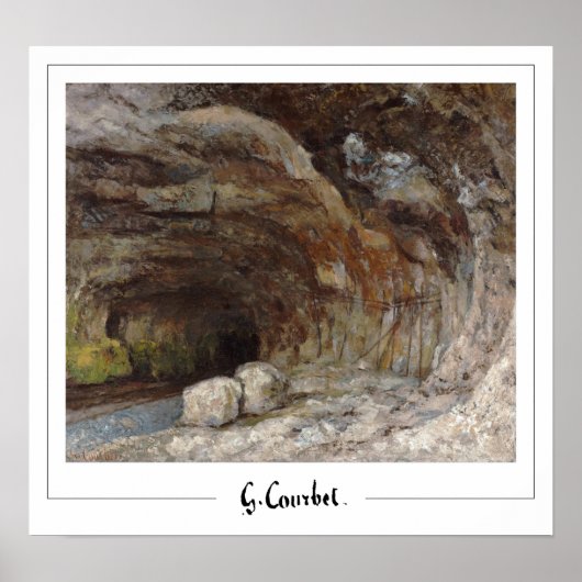 Gustave Courbet Zedign Art Poster #19-2 (Voorkant)