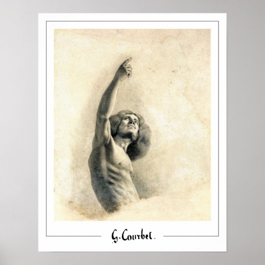 Gustave Courbet Zedign Art Poster #206-2 (Voorkant)