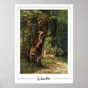 Gustave Courbet Zedign Art Poster #207-2