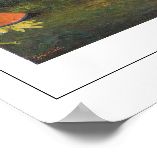 Gustave Courbet Zedign Art Poster #302-2 (Hoek)