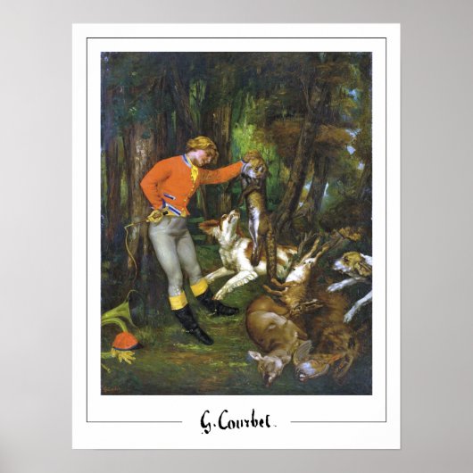 Gustave Courbet Zedign Art Poster #302-2 (Voorkant)