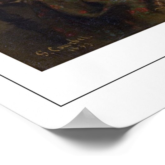 Gustave Courbet Zedign Art Poster #337-2 (Hoek)