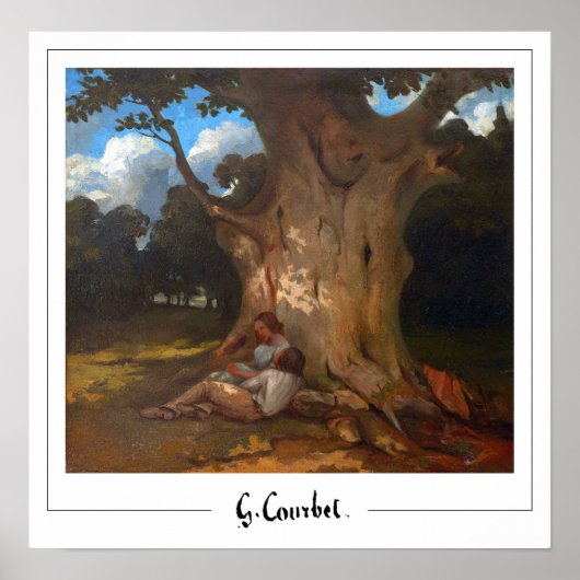 Gustave Courbet Zedign Art Poster #35 (Voorkant)