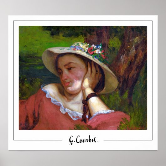 Gustave Courbet Zedign Art Poster #83 (Voorkant)