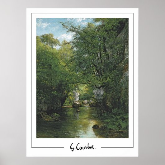 Gustave Courbet Zedign Kunst Poster #22 (Voorkant)