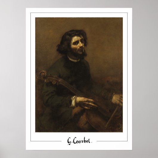 Gustave Courbet Zedign Kunst Poster #245 (Voorkant)
