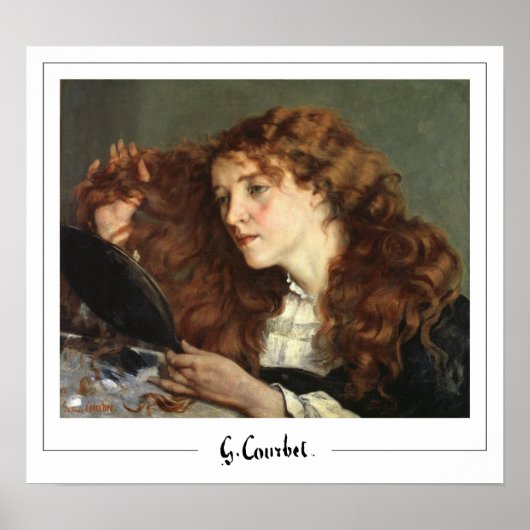 Gustave Courbet Zedign Kunstposter #97-2 Poster (Voorkant)