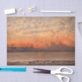 Gustave Courbet - Zonsondergang Tissuepapier (Craft)